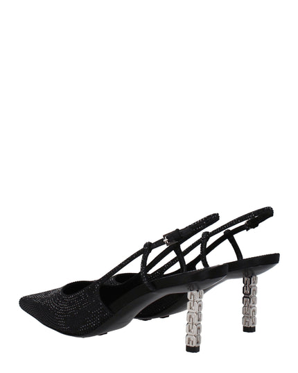Givenchy Black Fabric High Heel Pumps