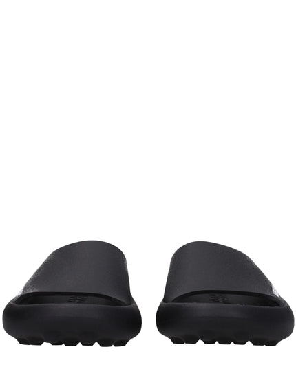 Ambush Black Cotton Slippers
