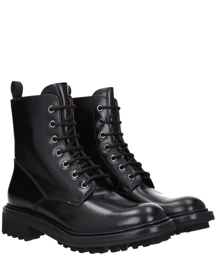 Church's Black Leather Ankle Boots