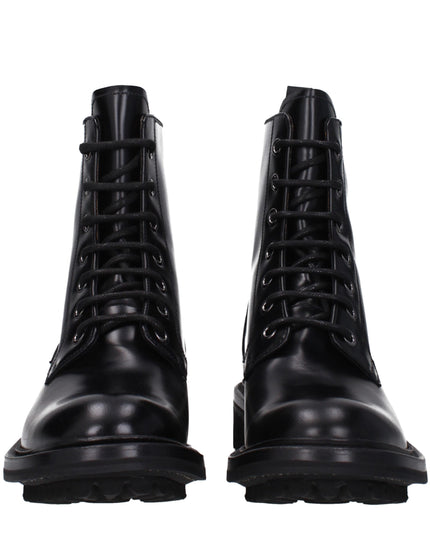Church's Black Leather Ankle Boots