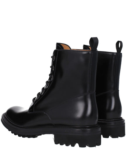Church's Black Leather Ankle Boots