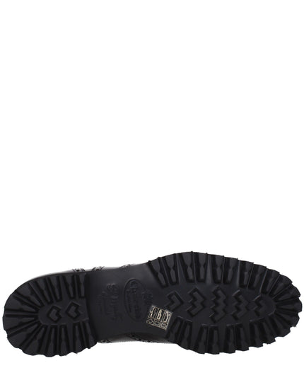 Church's Black Leather Oxfords And Derbies