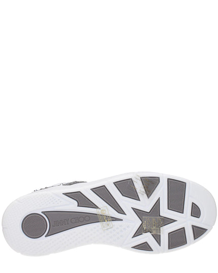 Jimmy Choo White Leather Chunky Sneakers