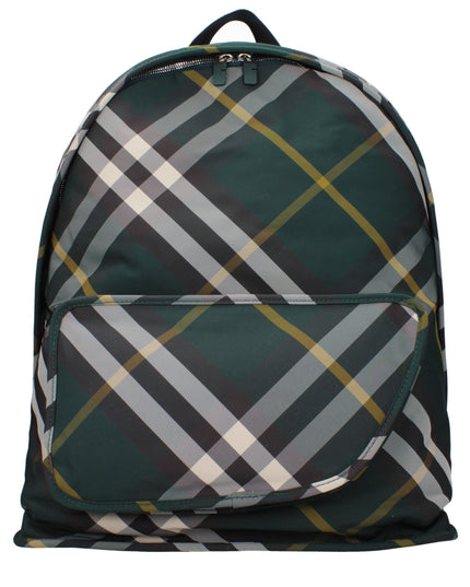 Burberry Green Fabric Backpack