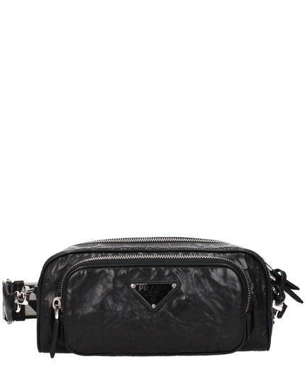 Prada Black Leather Crossbody Bag