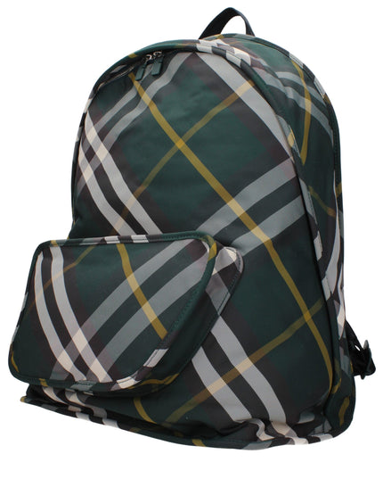 Burberry Green Fabric Backpack
