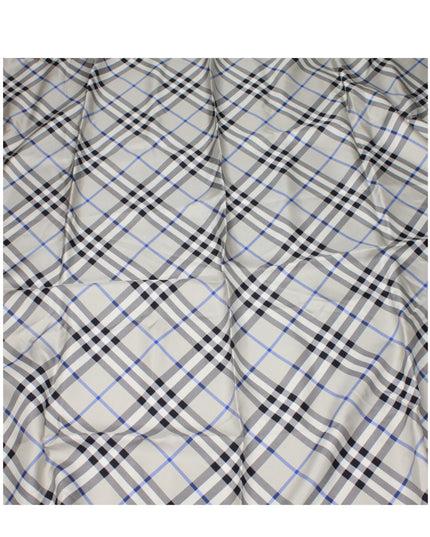 Burberry Gray Silk Foulard