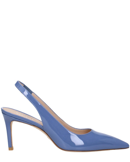 Stuart Weitzman Light Blue Leather High Heel Pumps
