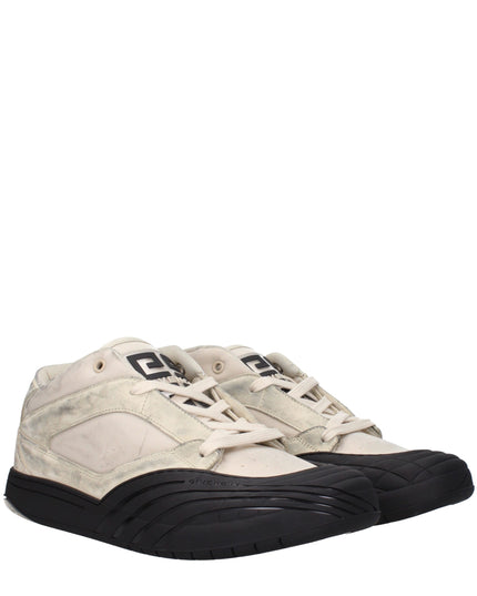 Givenchy Beige Fabric Chunky Sneakers