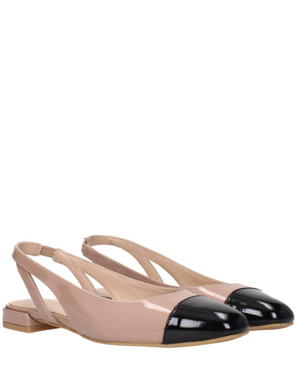 Stuart Weitzman Pink Leather Ballet Flats