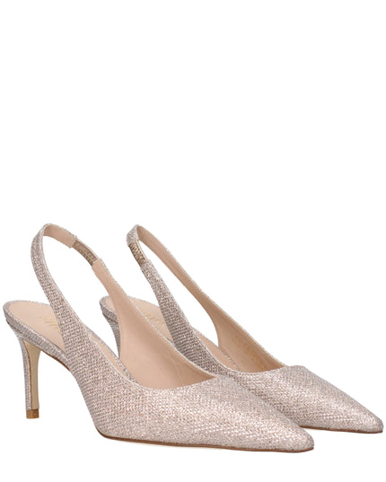 Stuart Weitzman Pink Fabric High Heel Pumps