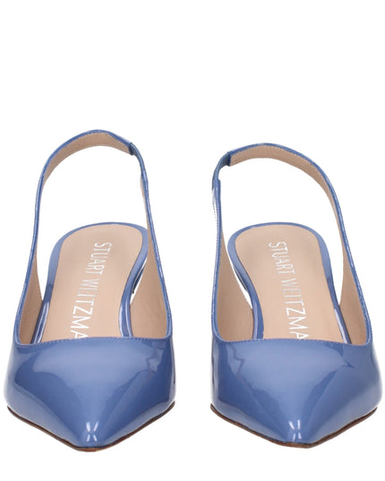 Stuart Weitzman Light Blue Leather High Heel Pumps