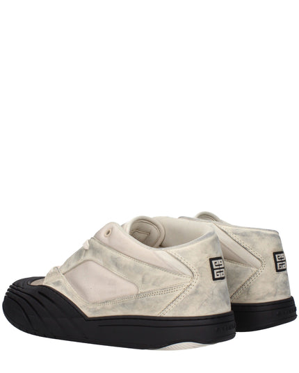 Givenchy Beige Fabric Chunky Sneakers