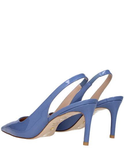 Stuart Weitzman Light Blue Leather High Heel Pumps
