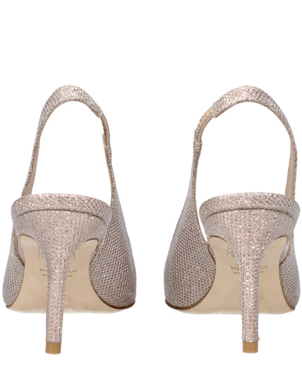 Stuart Weitzman Pink Fabric High Heel Pumps