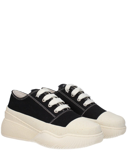 Stella McCartney Black Fabric Chunky Sneakers