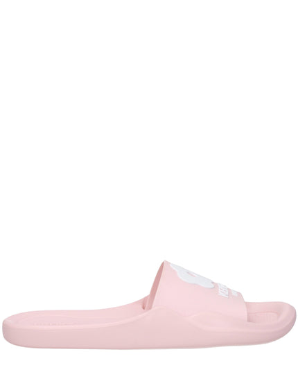 Kenzo Pink Cotton Slippers