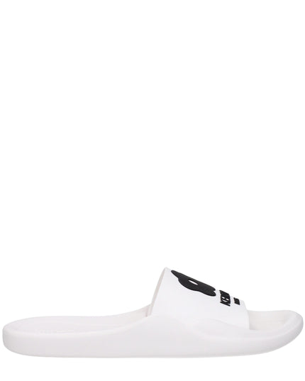 Kenzo White Cotton Slippers