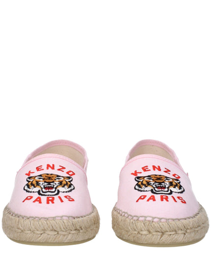 Kenzo Pink Fabric Espadrilles