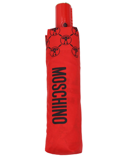Moschino Red Polyester Umbrella