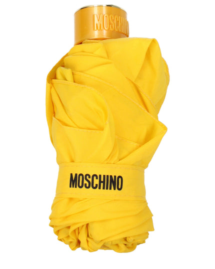 Moschino Yellow Polyester Umbrella