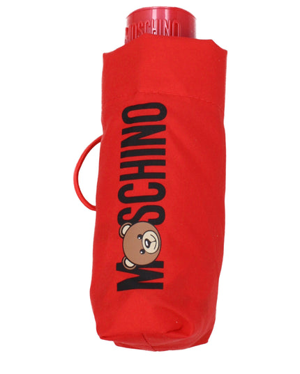 Moschino Red Polyester Umbrella