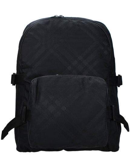 Burberry Black Fabric Backpack