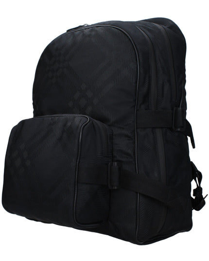 Burberry Black Fabric Backpack