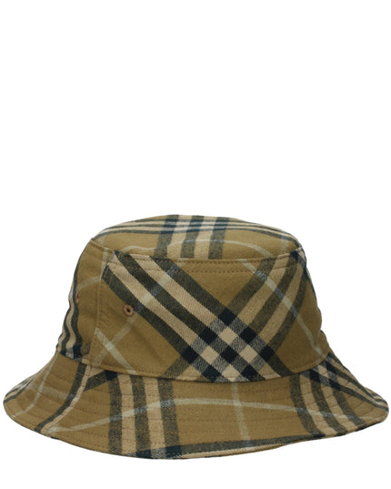 Burberry Green Cotton Bucket Hat