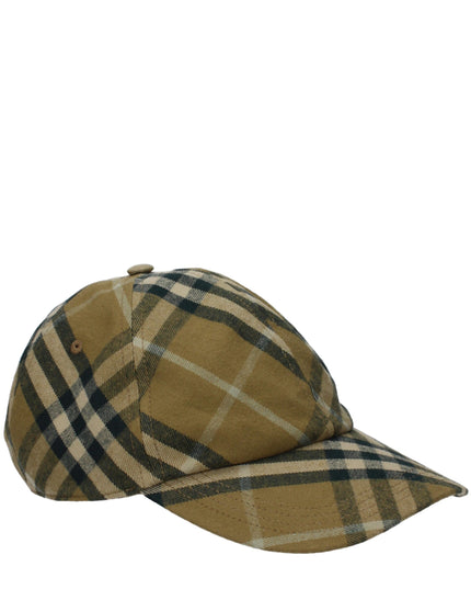 Burberry Green Cotton Cap (Baseball Hat)
