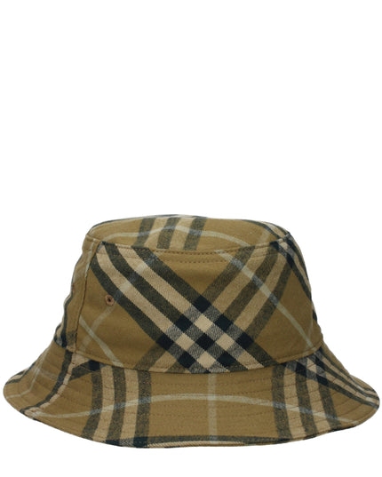 Burberry Green Cotton Bucket Hat