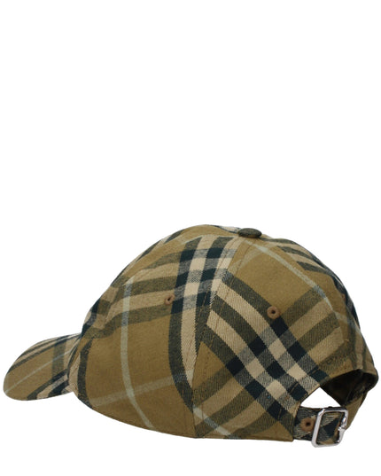 Burberry Green Cotton Cap (Baseball Hat)