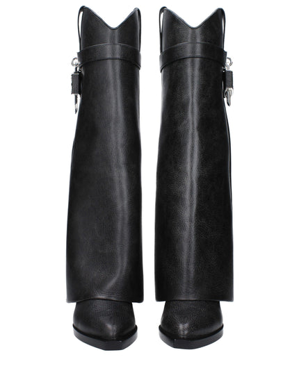Givenchy Black Leather Boots