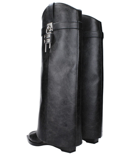 Givenchy Black Leather Boots