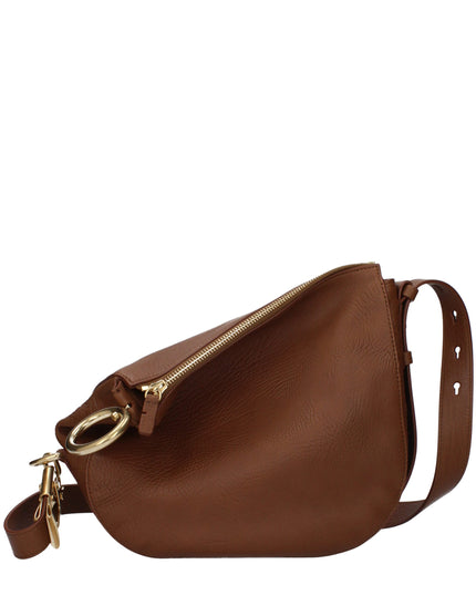 Burberry Brown Leather Crossbody Bag