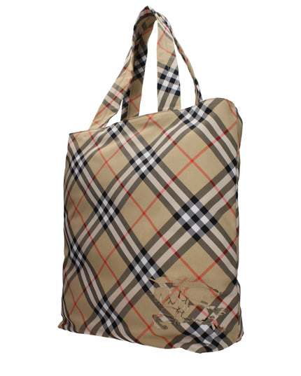 Burberry Beige Fabric Shoulder Bag