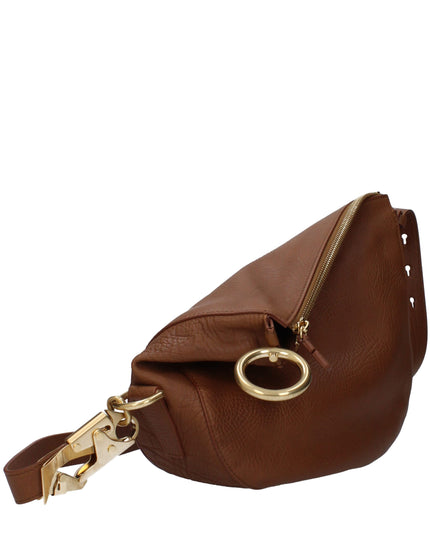 Burberry Brown Leather Crossbody Bag