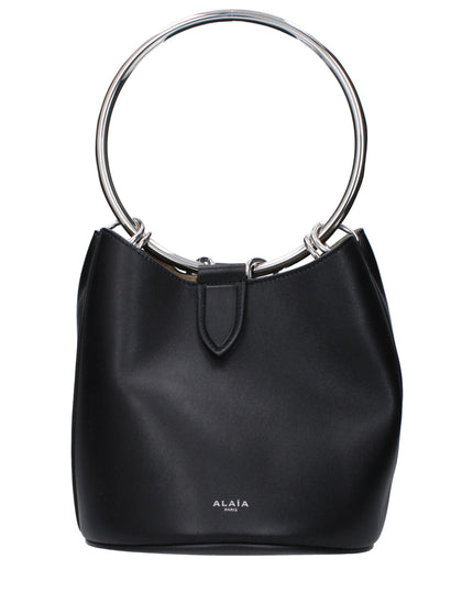 Alaïa Black Leather Handbag
