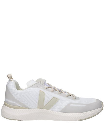 Veja White Fabric Athletic Sneakers