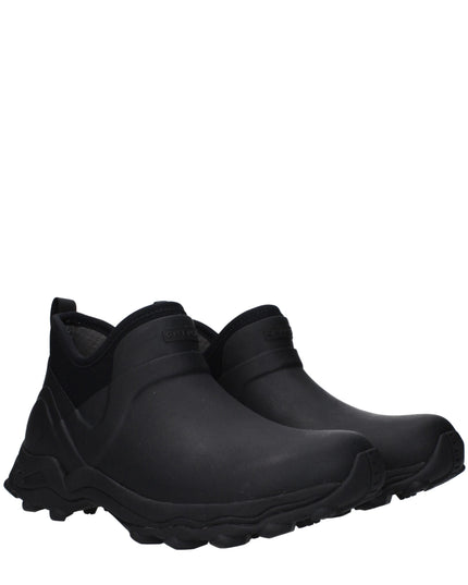 Givenchy Black Cotton Ankle Boots