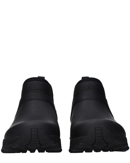 Givenchy Black Cotton Ankle Boots