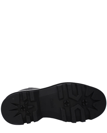 Chloé Black Cotton Ankle Boots