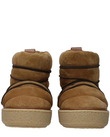 Isabel Marant Brown Leather Ankle Boots