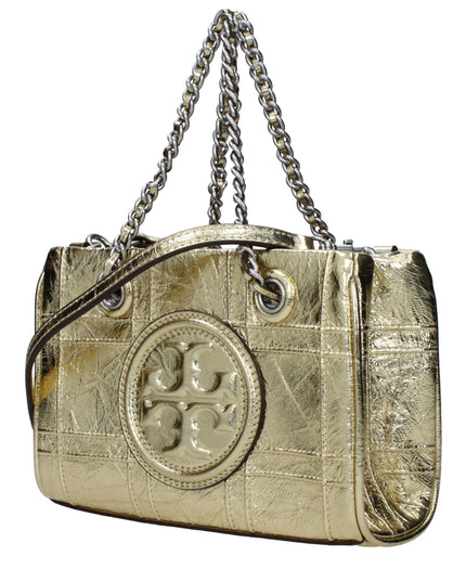 Tory Burch Gold Leather Handbag
