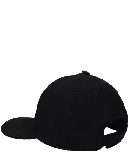 Stella McCartney Black Cotton Cap (Baseball Hat)