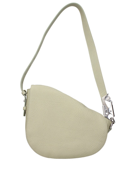 Burberry Green Leather Shoulder Bag