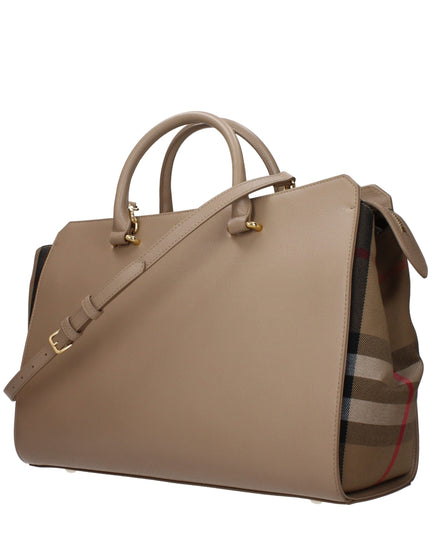 Burberry Beige Leather Handbag