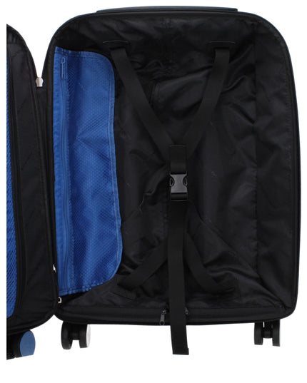 Piquadro Black Fabric Luggage And Travel