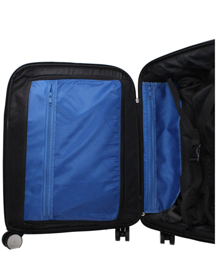 Piquadro Black Fabric Luggage And Travel