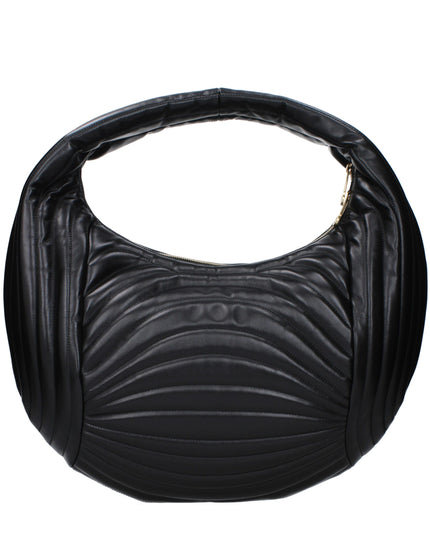 Salvatore Ferragamo Black Leather Handbag